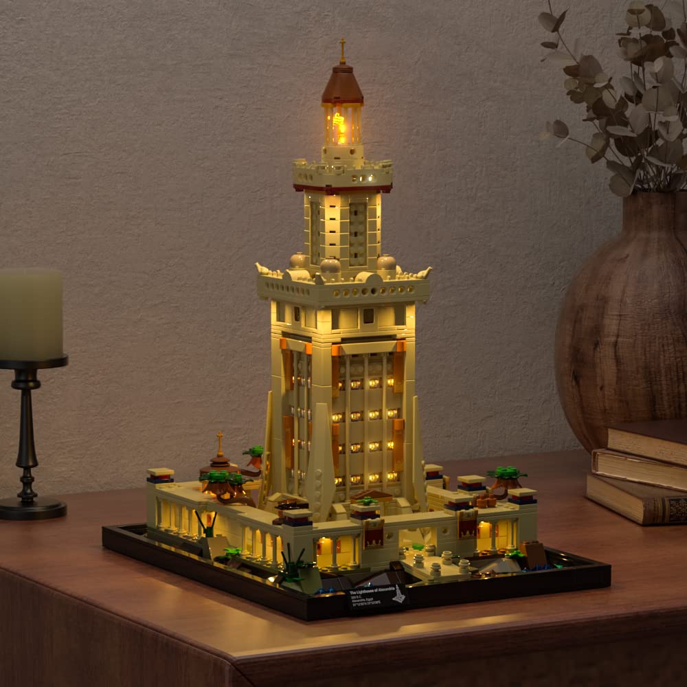 Funwhole Lighting Building Bricks Set - The Lighthouse of